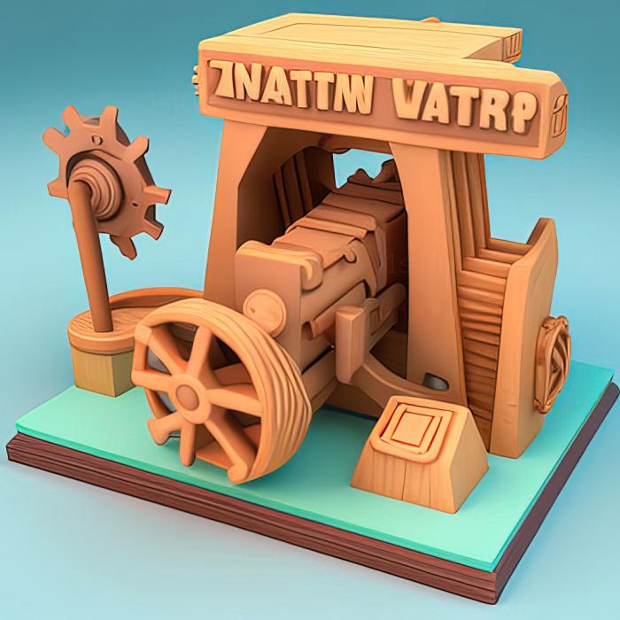 Games (3DGMS_51808) 3D model for CNC machine